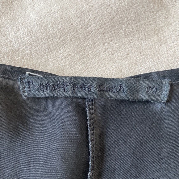 Transit par such, italy designer summer dress, washed blue grey size L linen - Picture 12 of 17